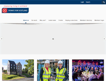 Tablet Screenshot of homesforscotland.com